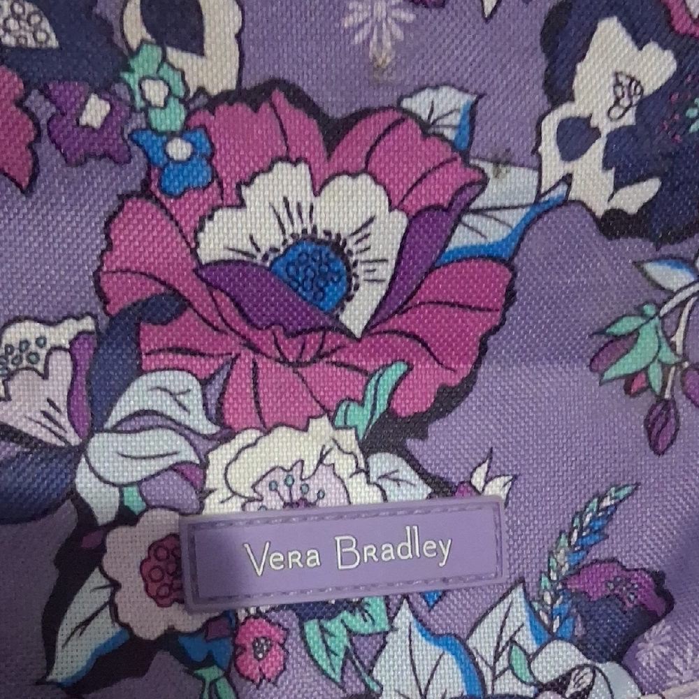 Vera Bradley Lavender Floral Backpack - Picture 5 of 10